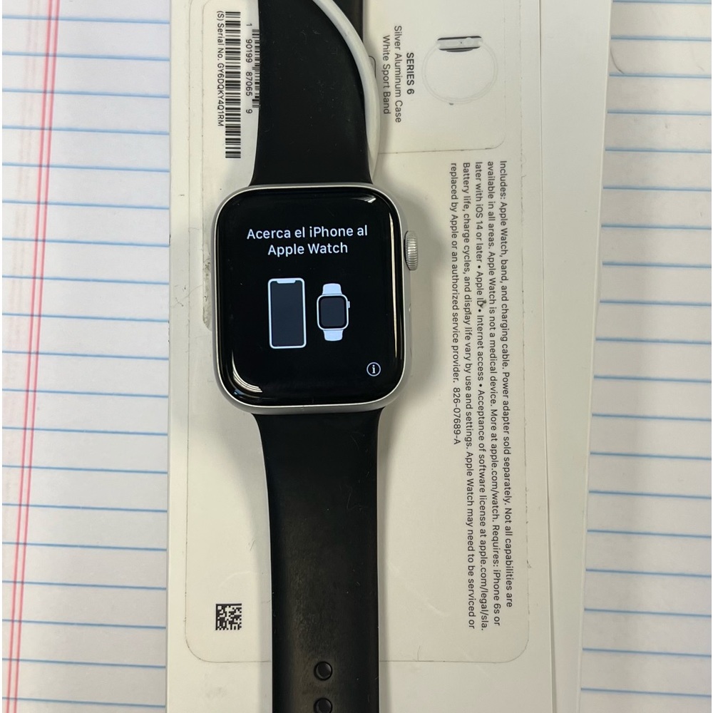 Apple Watch Series 6 40mm Silver